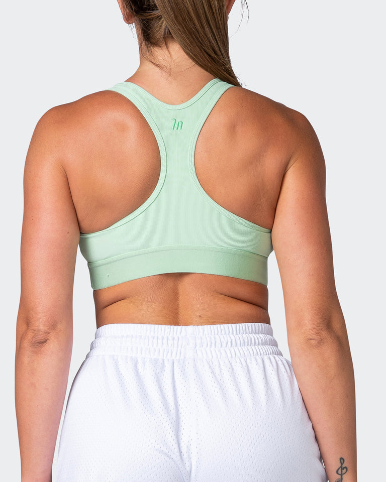 Exceptional Bra - Pastel Green-Sports Bras-XS-112219PASTGRN-XS-MNAPPRL19107-6-Muscle Nation