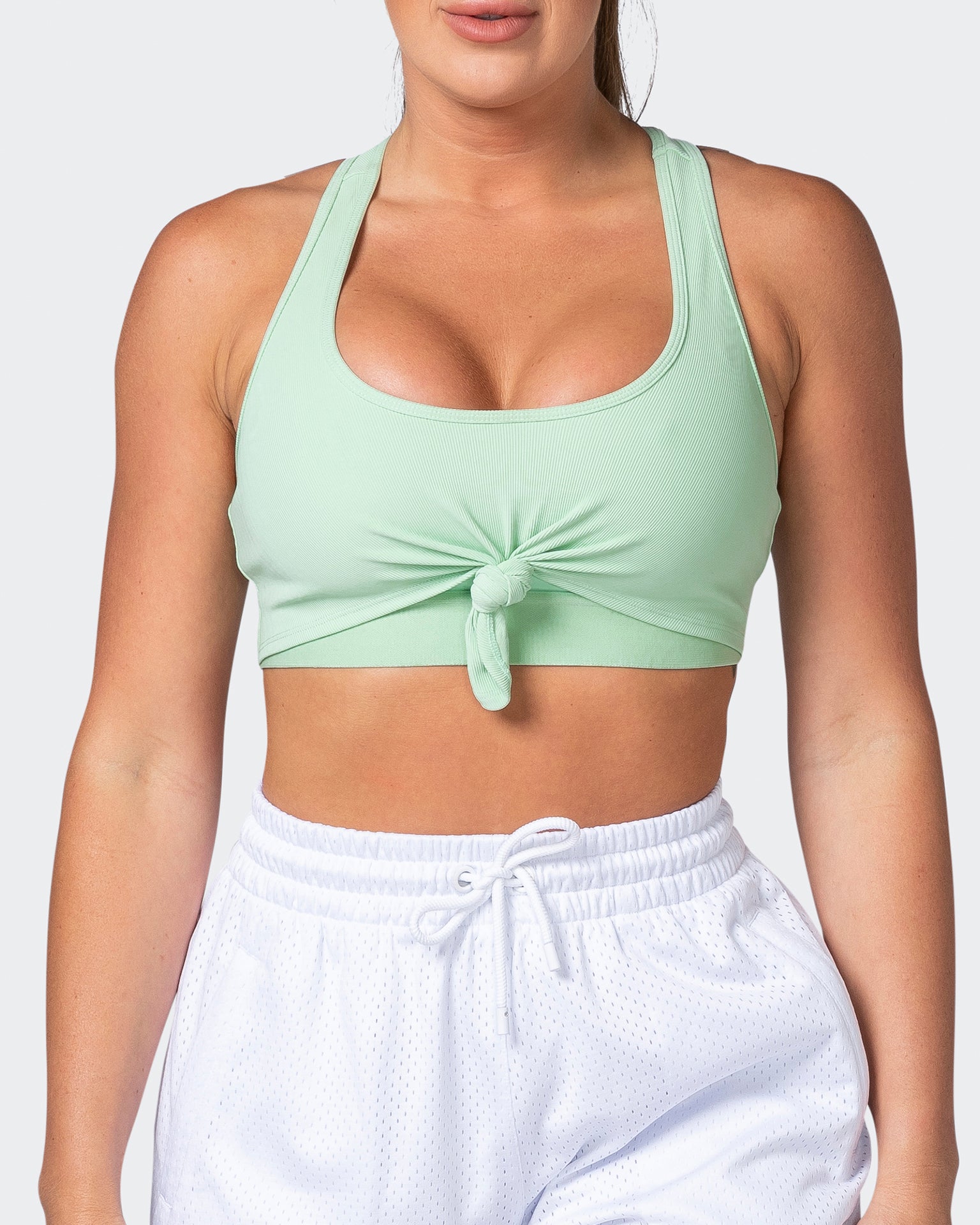 Exceptional Bra - Pastel Green-Sports Bras-XS-112219PASTGRN-XS-MNAPPRL19107-2-Muscle Nation