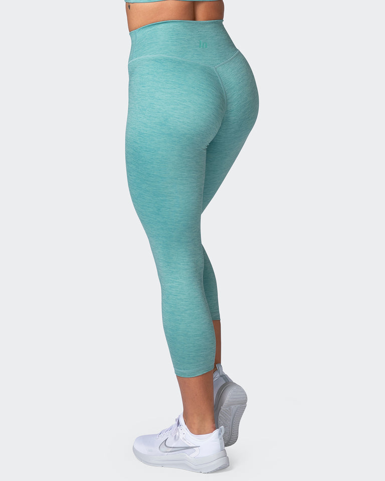 Zero Rise Everyday 7/8 Leggings - Dusty Jade Marl-Leggings-XXS-112228DUSJDMAR-XXS-MNAPPRL19279-5-Muscle Nation