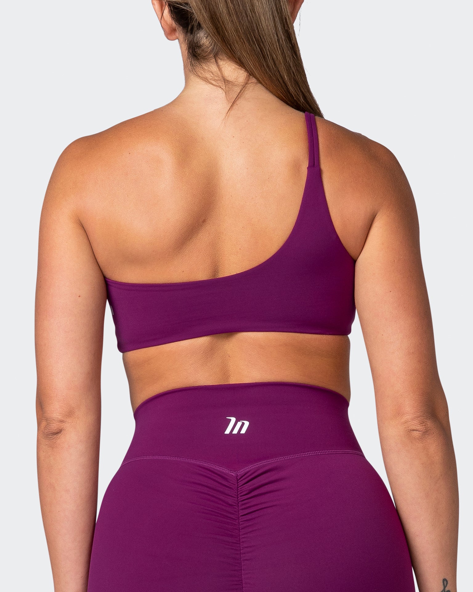 Movement One Shoulder Bralette - Huckleberry-Bralettes-XS-112243HUKBRY-XS-MNAPPRL19941-6-Muscle Nation