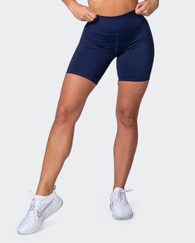 Motion Bike Shorts - Ink-Shorts-XXS-MNAPPRL21216-MNAPPRL21216-1-Muscle Nation