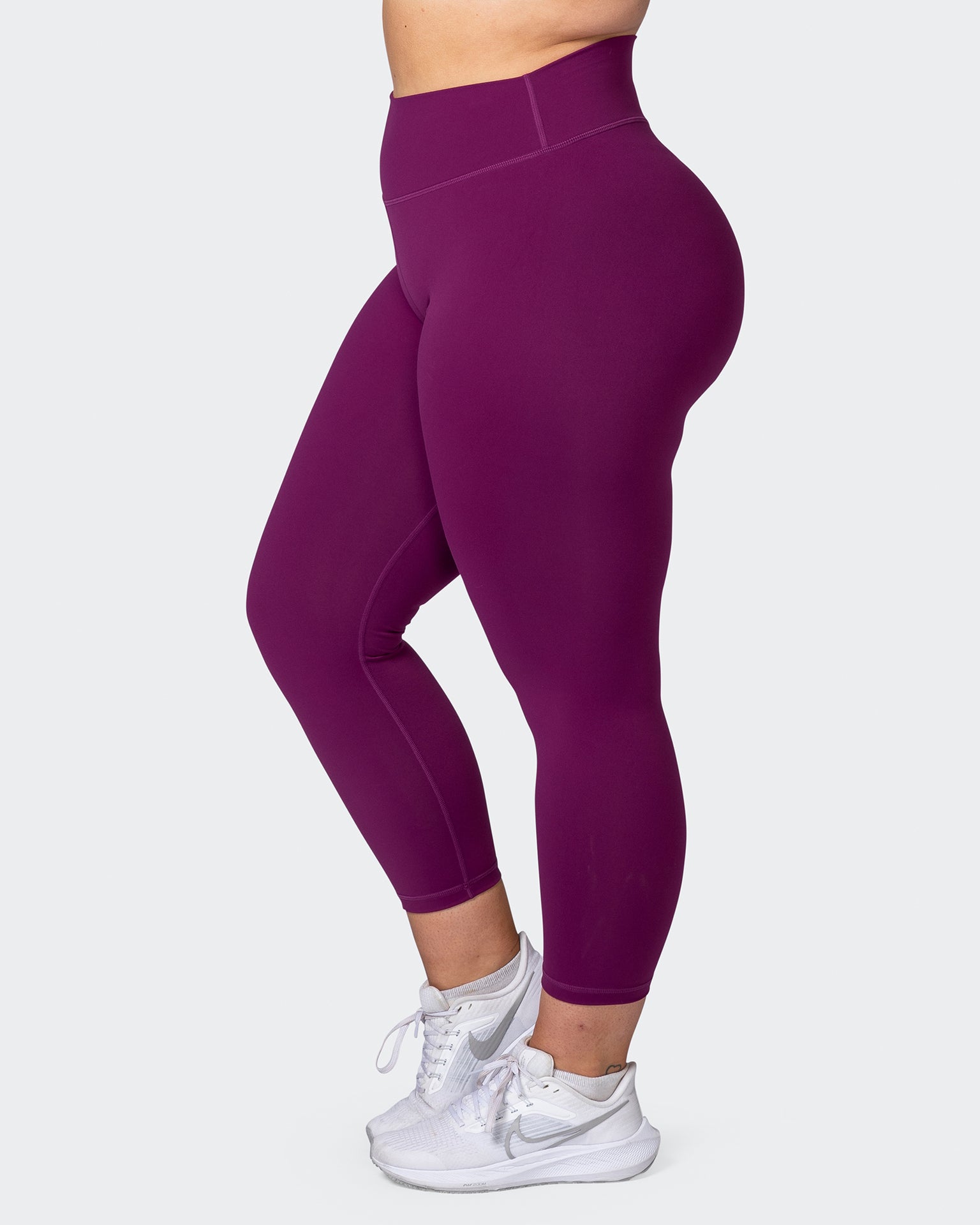 Signature Scrunch 7/8 Leggings - Huckleberry-Leggings-XXS-112262HUKBRY-XXS-MNAPPRL21139-4-Muscle Nation