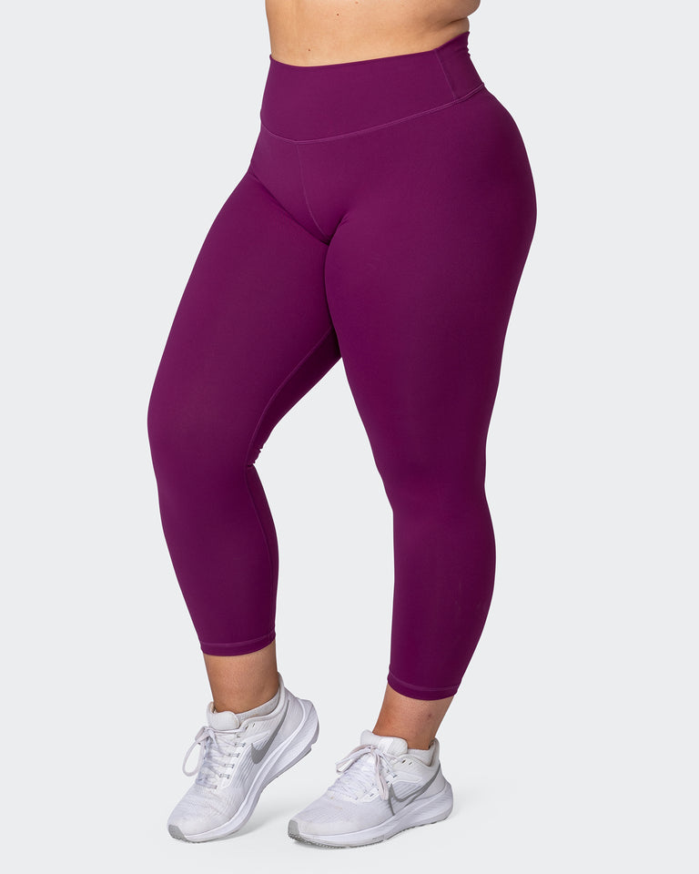 Signature Scrunch 7/8 Leggings - Huckleberry-Leggings-XXS-112262HUKBRY-XXS-MNAPPRL21139-3-Muscle Nation