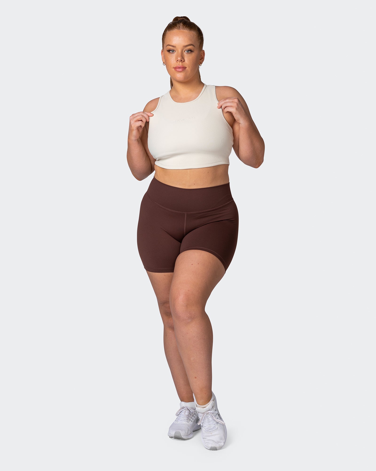 Off Duty Rib Cropped Tank - Cream-Singlets & Tanks-XXS-112230CREAM-XXS-MNAPPRL19324-7-Muscle Nation