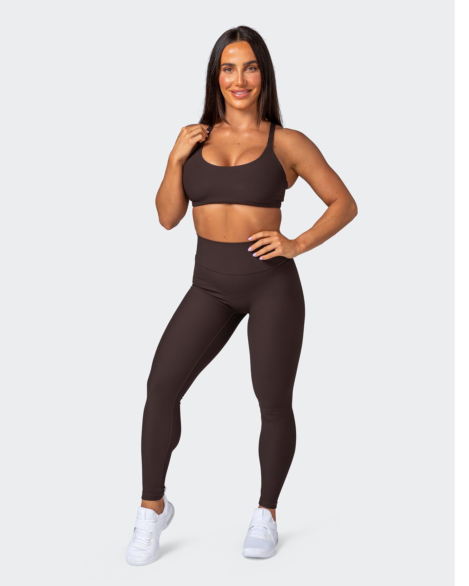 Effortless Rib Bralette - Cocoa-Bralettes-XS-112264COCOA-XS-MNAPPRL19453-7-Muscle Nation
