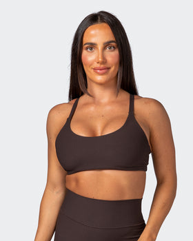 Effortless Rib Bralette - Cocoa-Bralettes-XS-112264COCOA-XS-MNAPPRL19453-1-Muscle Nation