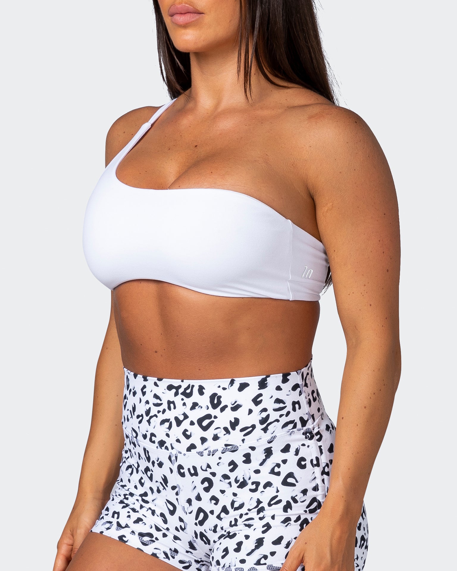 Movement One Shoulder Bralette - White-Bralettes-XS-112243WHT-XS-MNAPPRL19837-3-Muscle Nation