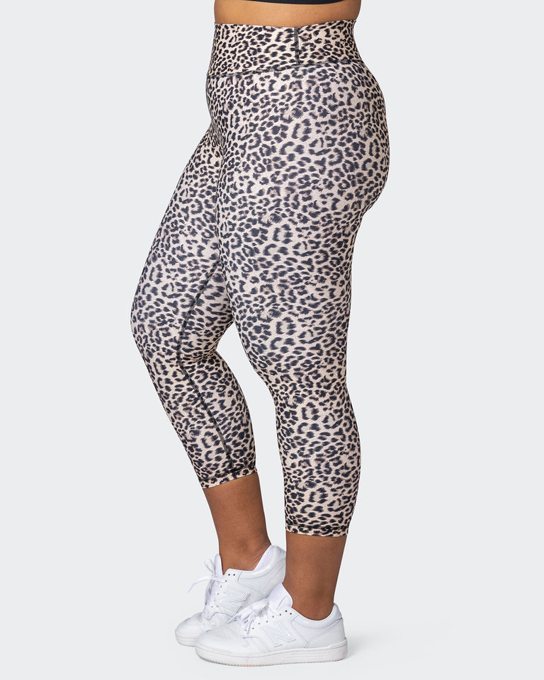 Signature Scrunch 7/8 Leggings - Yellow Leopard-Leggings-XXS-MNAPPRL7733-MNAPPRL7733-4-Muscle Nation