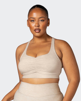 Purpose Bra - Almond Marl-Sports Bras-XS-112218ALMDMAR-XS-MNAPPRL19067-1-Muscle Nation