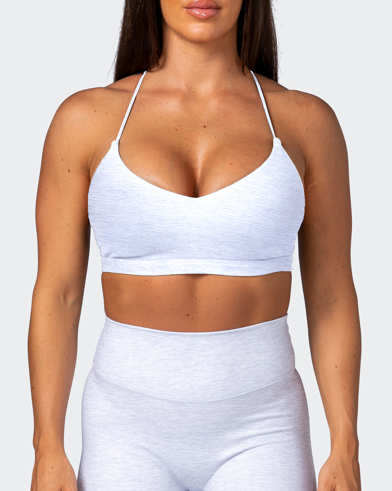 Sun Kissed Bralette- White Grey Marl-Bralettes-XS-112215WHTGMRL-XS-MNAPPRL18929-2-Muscle Nation