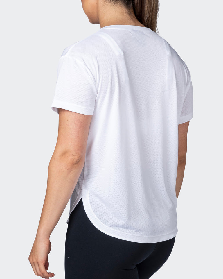 Limitless Training Tee - White-T-Shirts-XXS-112245WHT-XXS-MNAPPRL20003-5-Muscle Nation