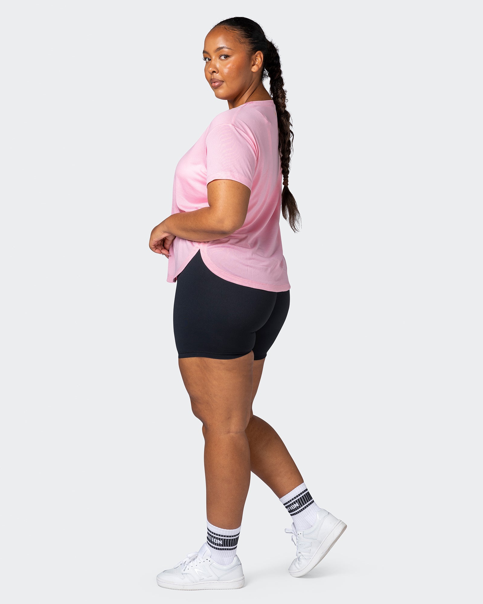 Limitless Training Tee - Strawberry Pink-T-Shirts-XXS-112245STWBRPIK-XXS-MNAPPRL20012-7-Muscle Nation