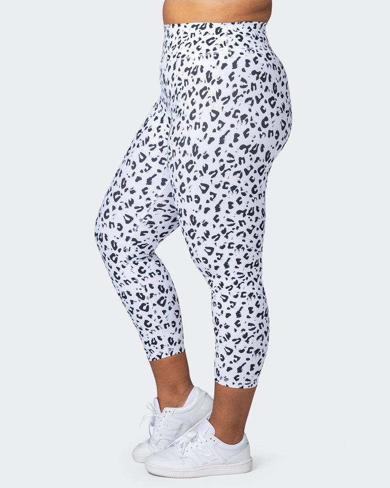 Signature Scrunch 7/8 Leggings - Snow Leopard-Leggings-XXS-MNAPPRL7734-MNAPPRL7734-4-Muscle Nation