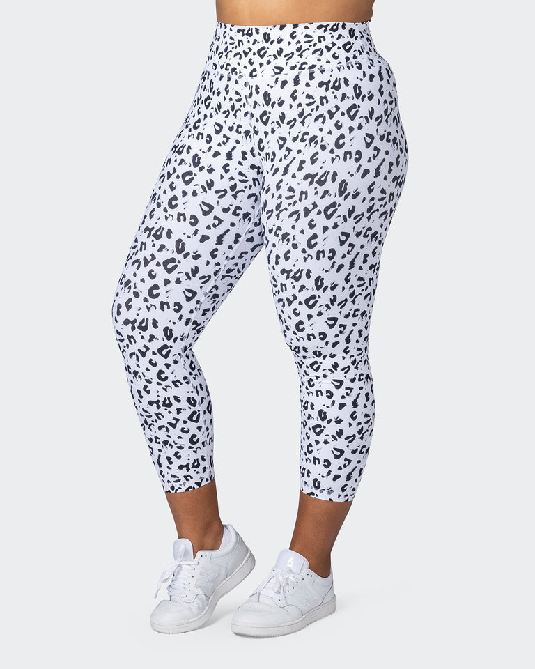Signature Scrunch 7/8 Leggings - Snow Leopard-Leggings-XXS-MNAPPRL7734-MNAPPRL7734-3-Muscle Nation