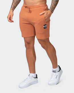 Infinite Vintage Shorts - Washed Sandstone-Shorts-S-062216WSHSAND-S-MNAPPRL15532-1-Muscle Nation