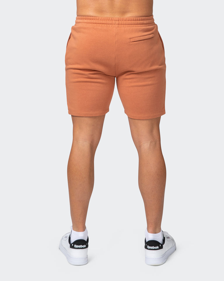 Infinite Vintage Shorts - Washed Sandstone-Shorts-S-062216WSHSAND-S-MNAPPRL15532-6-Muscle Nation