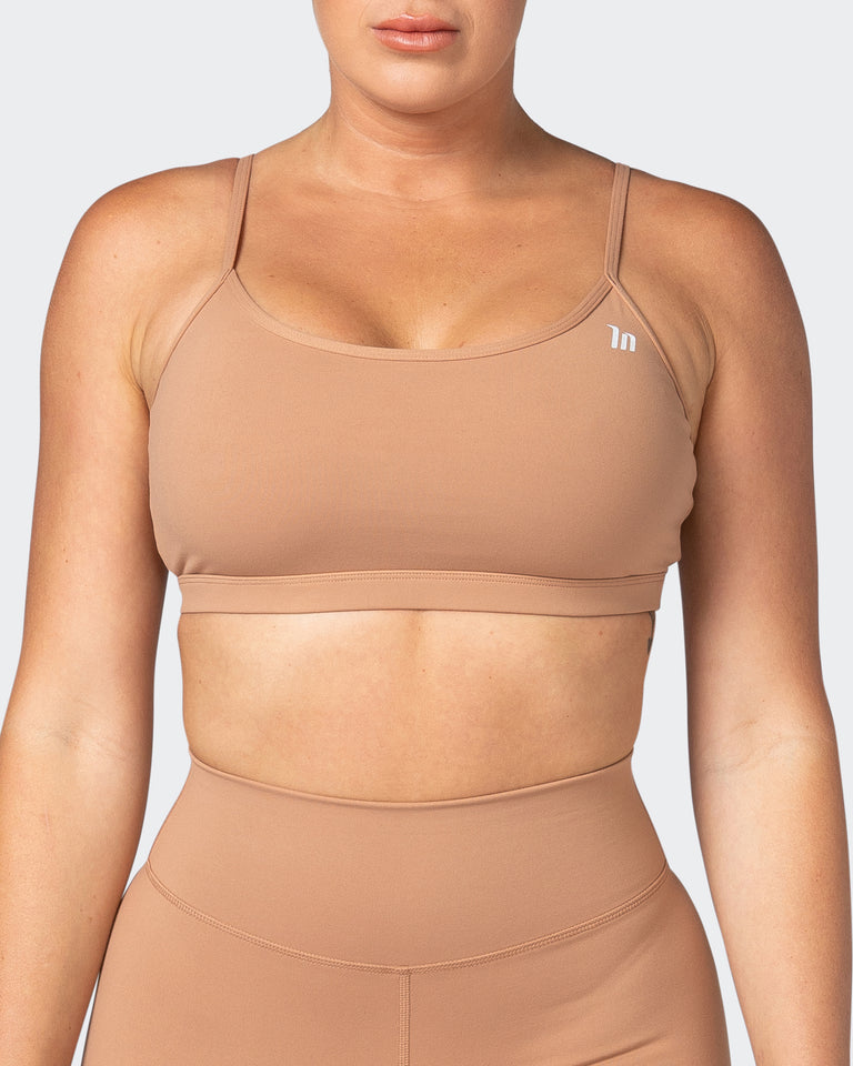 Swift Bra - Cashew-Sports Bras-XS-012301CASHW-XS-MNAPPRL17310-2-Muscle Nation