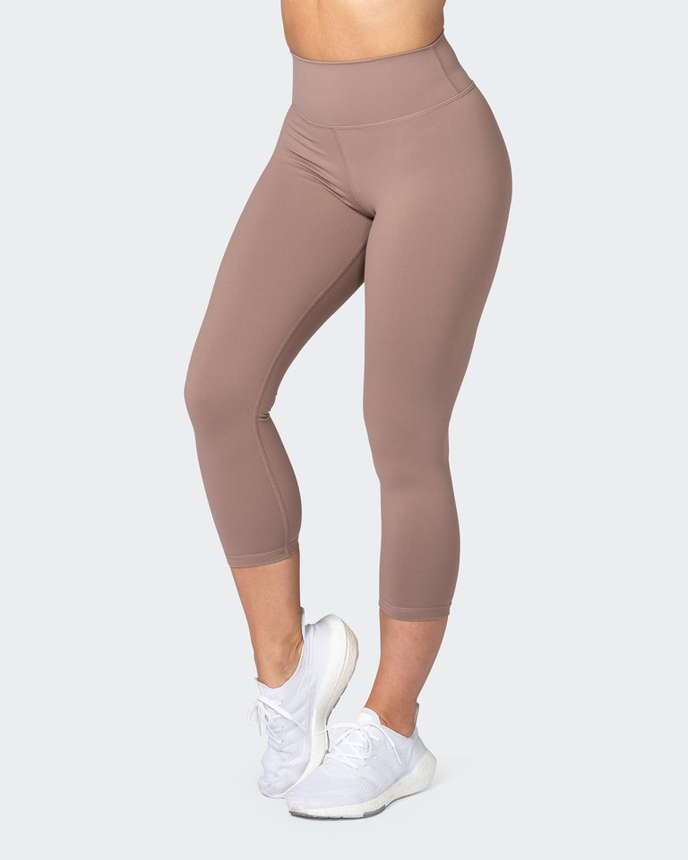 Signature Scrunch 7/8 Leggings - Praline-Leggings-XXS-012303PRLN-XXS-MNAPPRL17370-3-Muscle Nation