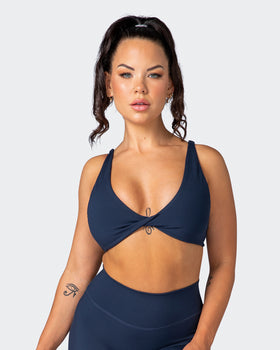 Demi Bralette - Navy-Bralettes-XS-092240NAVY-XS-MNAPPRL17088-1-Muscle Nation