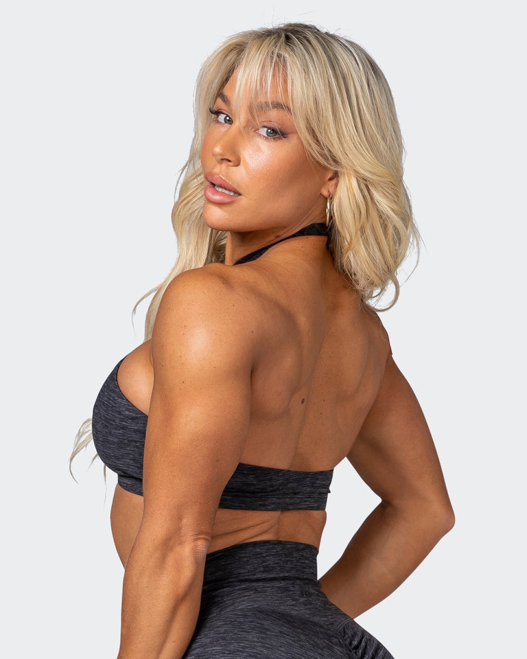 HBxMN Tranquil Bralette - Charcoal Marl-Bralettes-XS-062204CHARMRL-XS-MNAPPRL15754-2-Muscle Nation