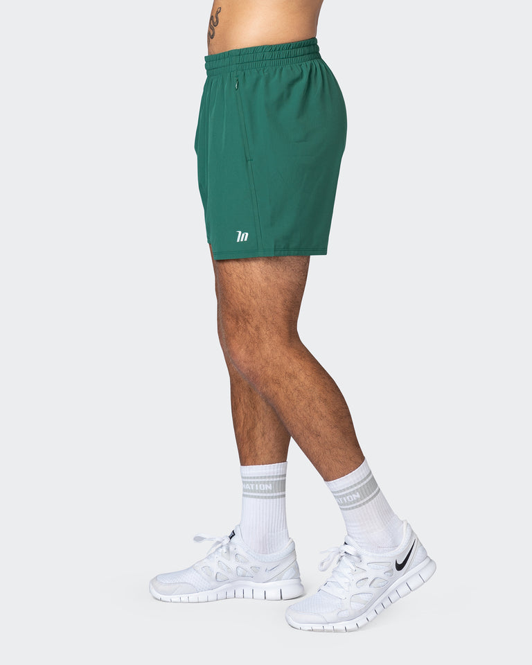 New Heights 4" Shorts - Antique Green-Shorts-S-092233ANTQGRN-S-MNAPPRL21086-4-Muscle Nation