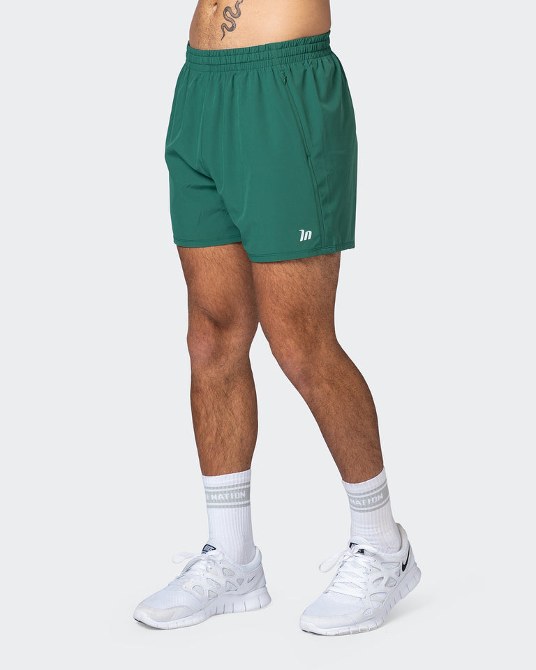 New Heights 4" Shorts - Antique Green-Shorts-S-092233ANTQGRN-S-MNAPPRL21086-3-Muscle Nation