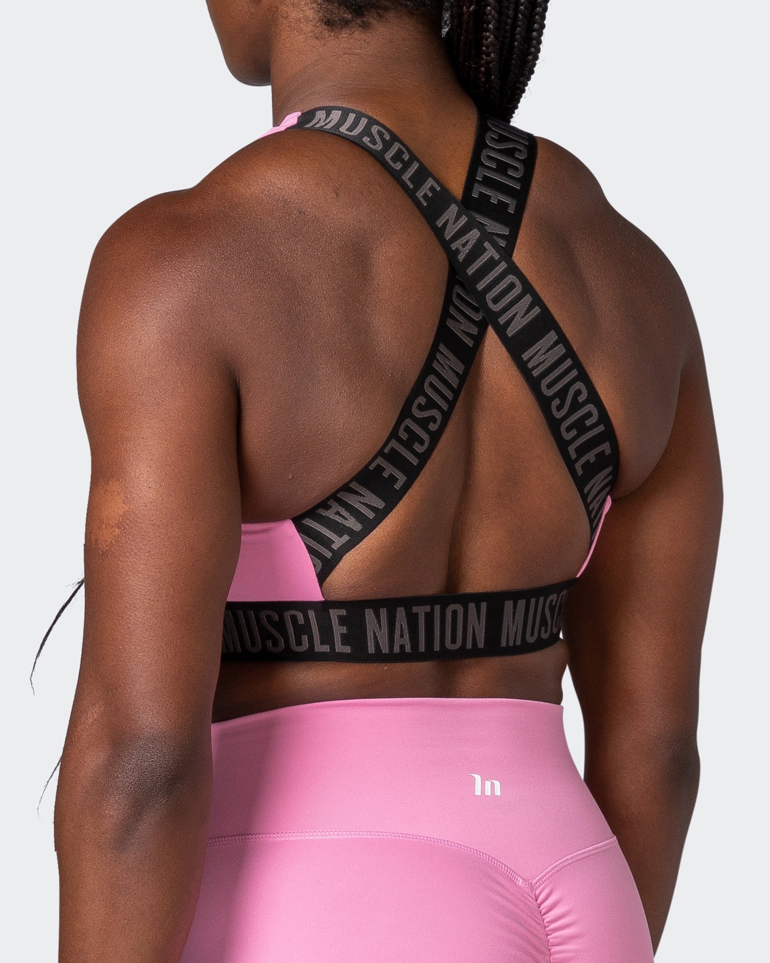 Breakpoint Bra - Candy Pink-Sports Bras-XS-082204CPNK-XS-MNAPPRL17512-6-Muscle Nation
