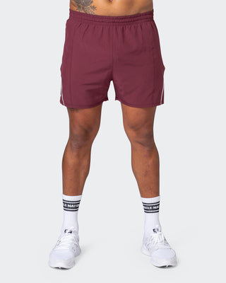 Deuce Training Shorts - Wine-Shorts-S-082223WINE-S-MNAPPRL17899-2-Muscle Nation