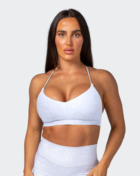 Sun Kissed Bralette- White Grey Marl-Bralettes-XS-112215WHTGMRL-XS-MNAPPRL18929-1-Muscle Nation