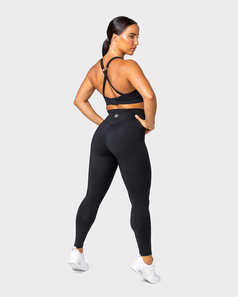Motion Full Length Leggings - Black-Leggings-XXS-MNAPPRL7893-MNAPPRL7893-7-Muscle Nation