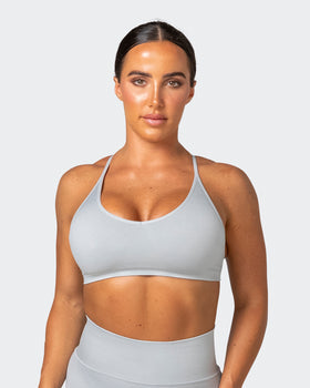 Definition Seamless Bra - Steel-Sports Bras-XS-062250STEEL-XS-MNAPPRL16802-1-Muscle Nation