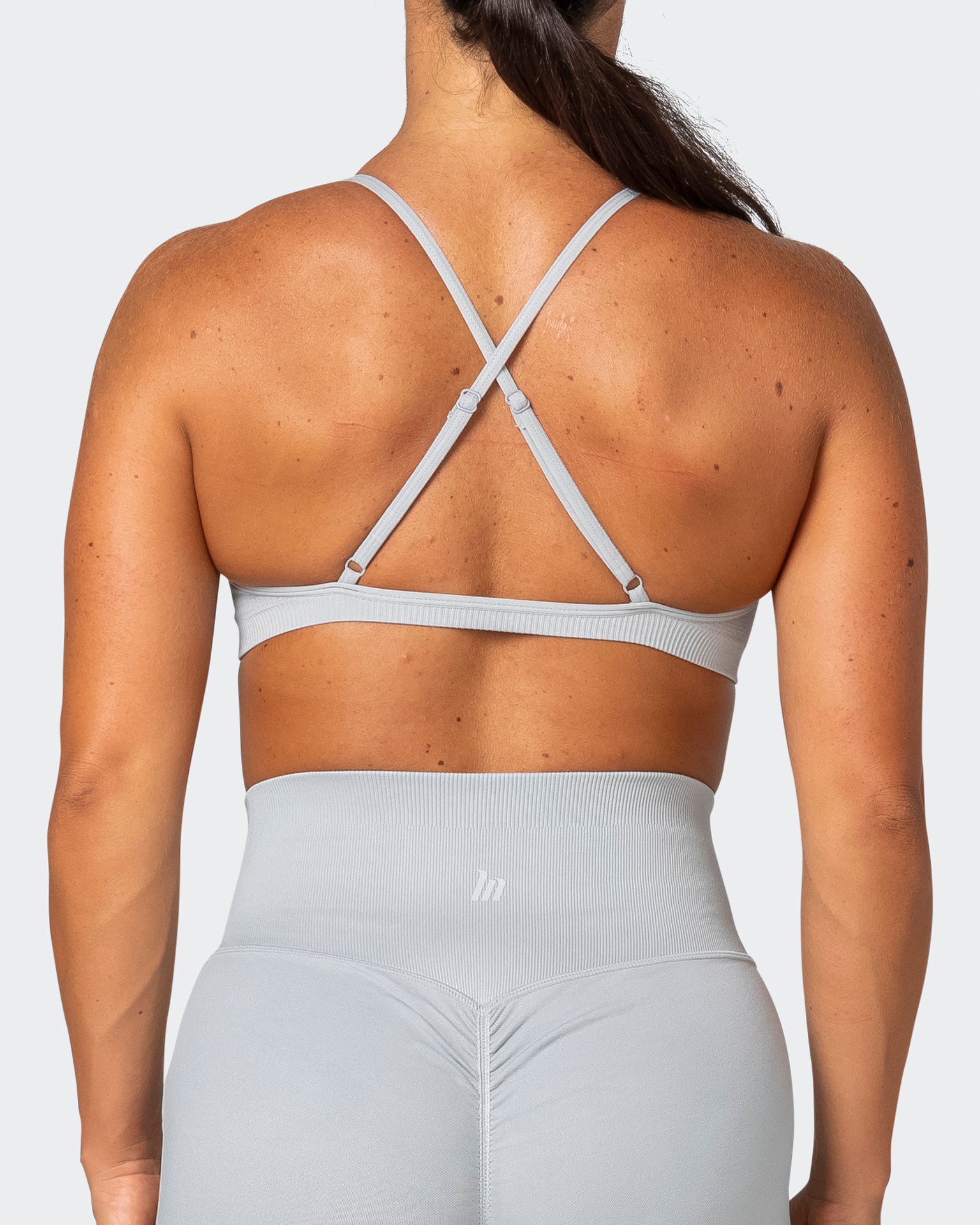 Definition Seamless Bra - Steel-Sports Bras-XS-062250STEEL-XS-MNAPPRL16802-6-Muscle Nation