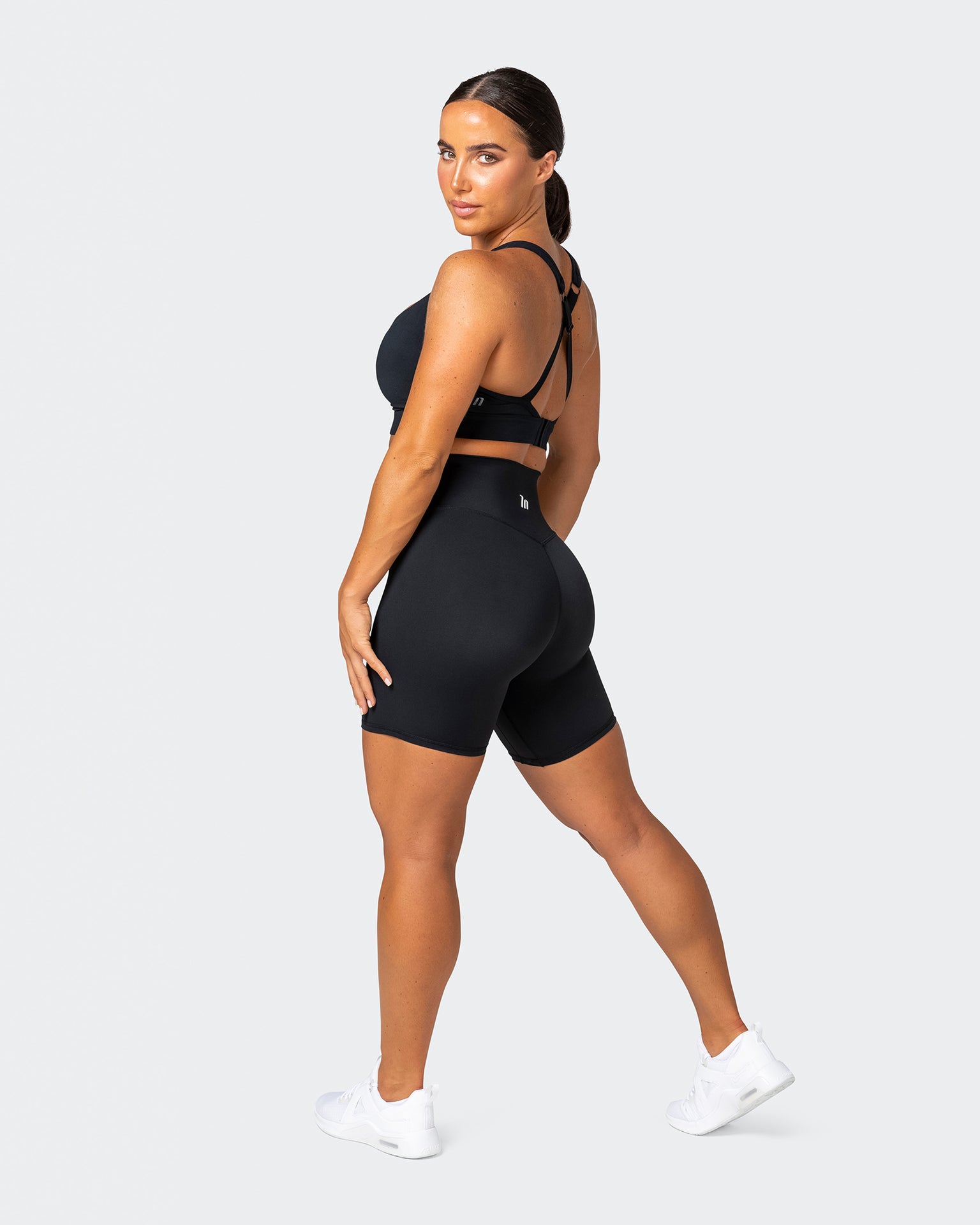 Motion Bike Shorts - Black-Shorts-XXS-MNAPPRL7991-MNAPPRL7991-7-Muscle Nation