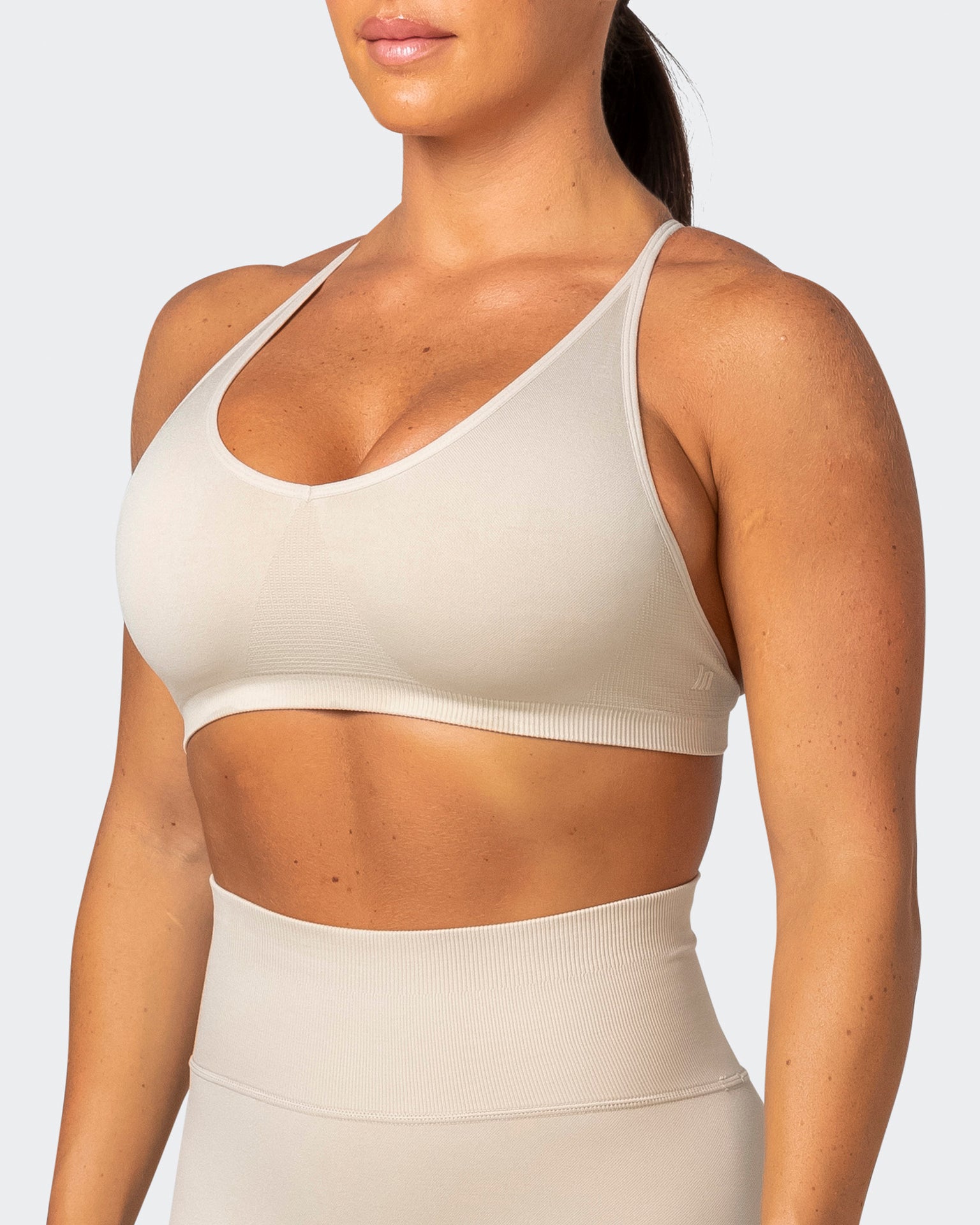 Definition Seamless Bra - Bone-Sports Bras-XS-062250BNE-XS-MNAPPRL16814-3-Muscle Nation