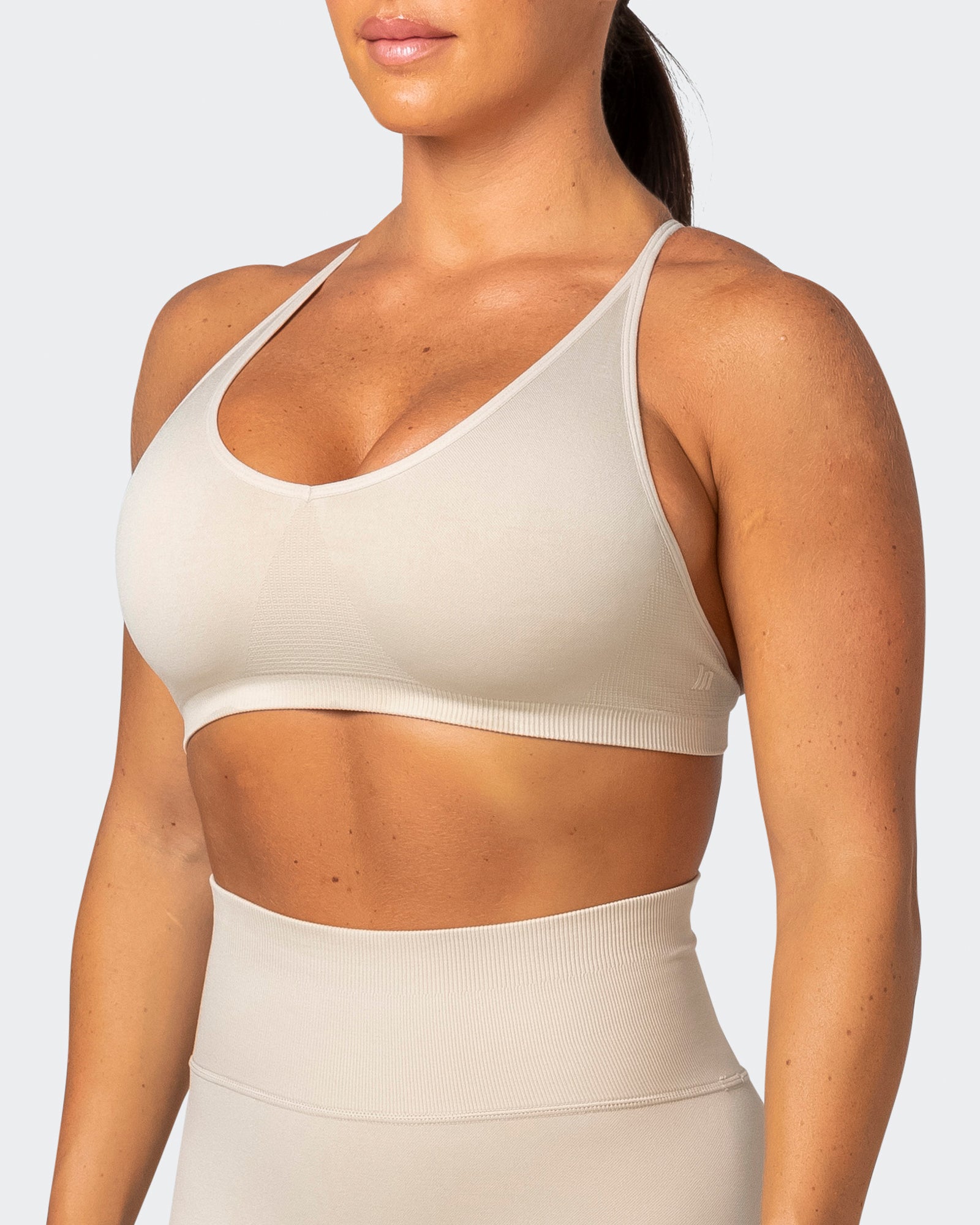 Definition Seamless Bra - Bone-Sports Bras-XS-062250BNE-XS-MNAPPRL16814-3-Muscle Nation