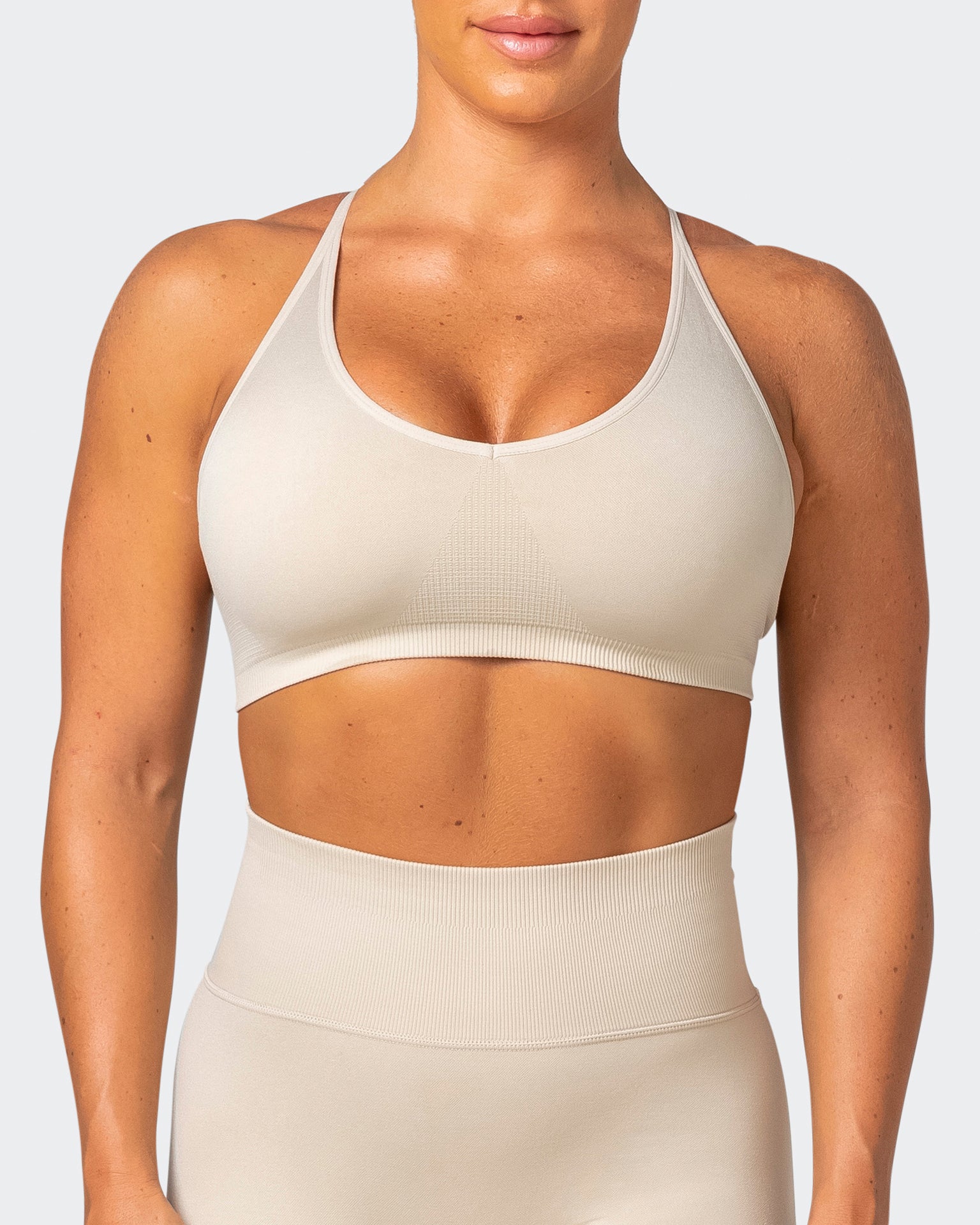 Definition Seamless Bra - Bone-Sports Bras-XS-062250BNE-XS-MNAPPRL16814-2-Muscle Nation