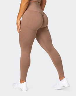 Seamless Full Length Leggings - Biscuit-Leggings-XS-032232BSCUIT-XS-MNAPPRL16904-1-Muscle Nation