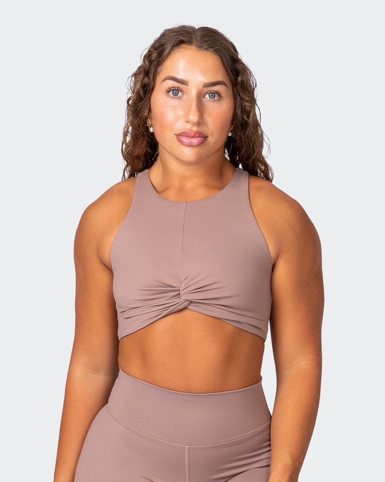 Defined Bra - Praline-Sports Bras-XS-032317PRLN-XS-MNAPPRL21915-1-Muscle Nation