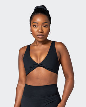 Demi Bralette - Black-Bralettes-XS-092240BLK-XS-MNAPPRL17046-1-Muscle Nation