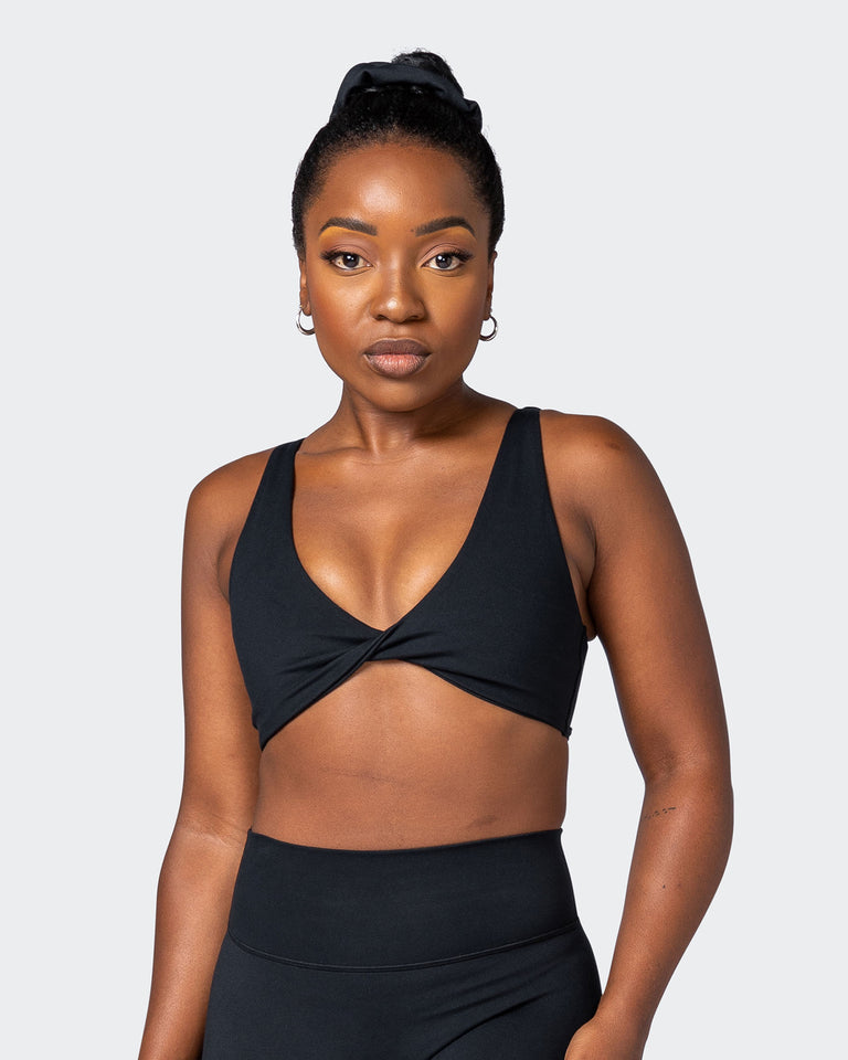 Demi Bralette - Black-Bralettes-XS-092240BLK-XS-MNAPPRL17046-1-Muscle Nation
