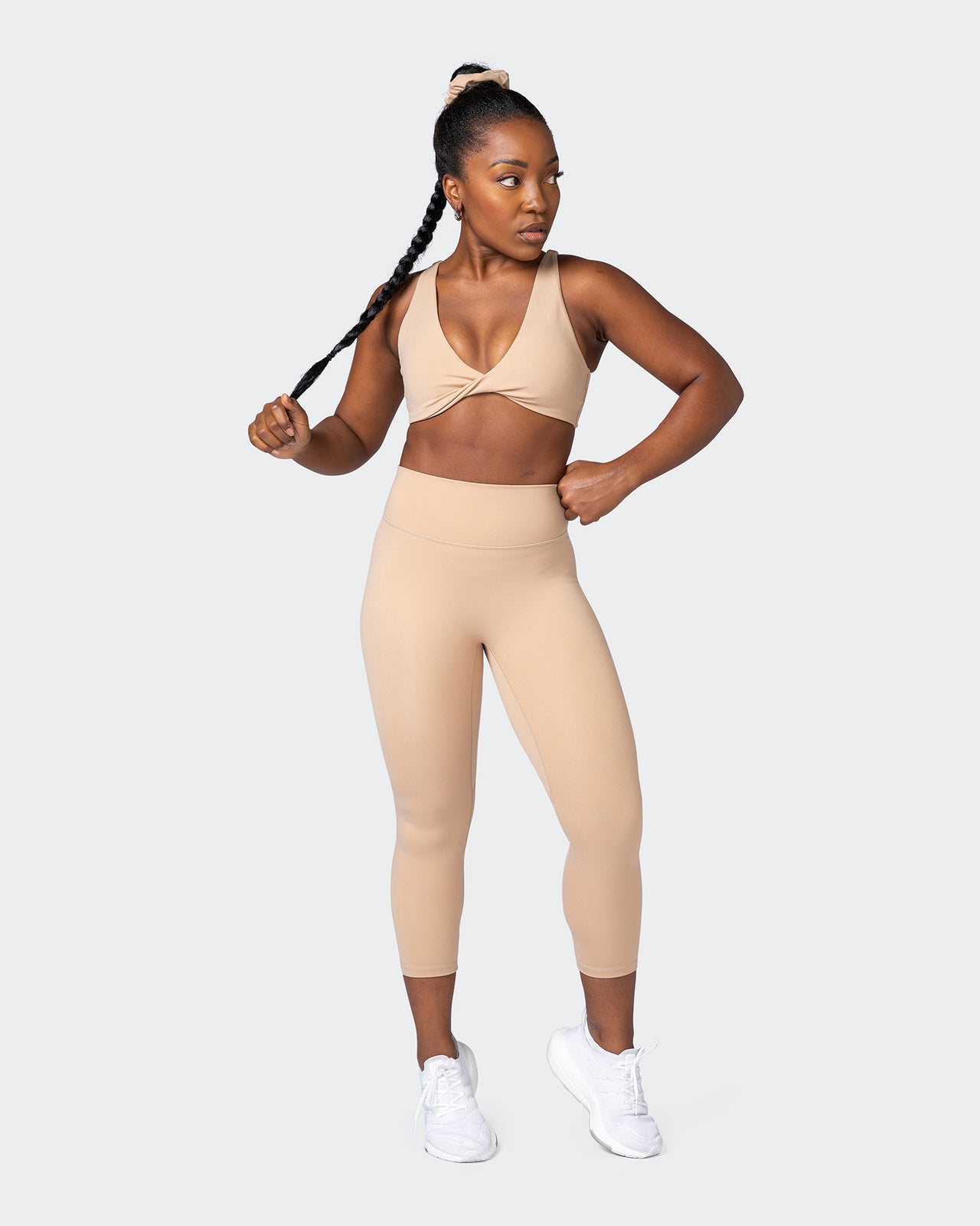 Game Changer Scrunch 7/8 Leggings - Biscotti-Leggings-XXS-092209BISTTI-XXS-MNAPPRL20996-7-Muscle Nation