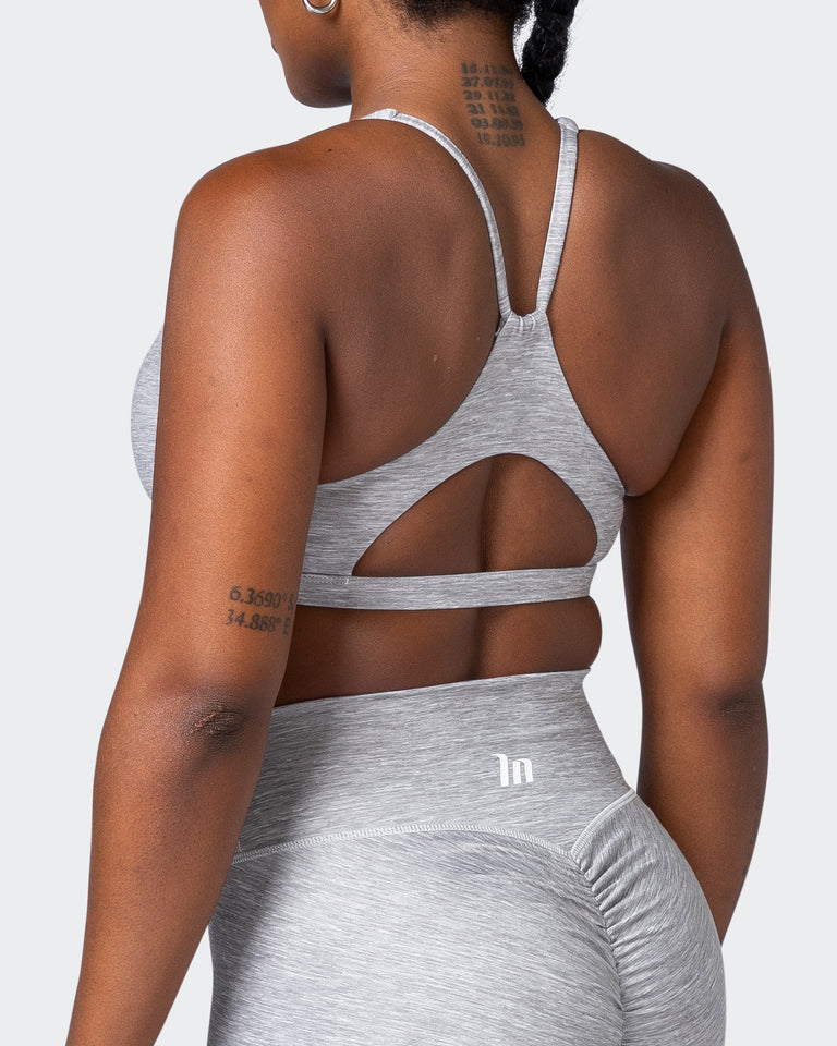 Stride Bralette - Quiet Grey Marl-Bralettes-XS-092205QTGRMRL-XS-MNAPPRL20828-5-Muscle Nation
