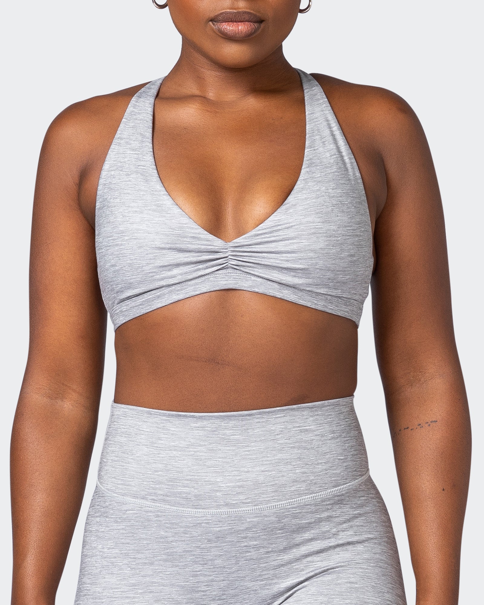 Stride Bralette - Quiet Grey Marl-Bralettes-XS-092205QTGRMRL-XS-MNAPPRL20828-2-Muscle Nation