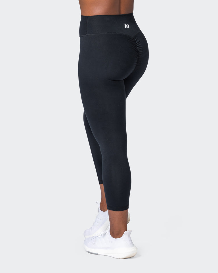 Game Changer Scrunch 7/8 Leggings - Black-Leggings-XXS-092209BLK-XXS-MNAPPRL20978-5-Muscle Nation