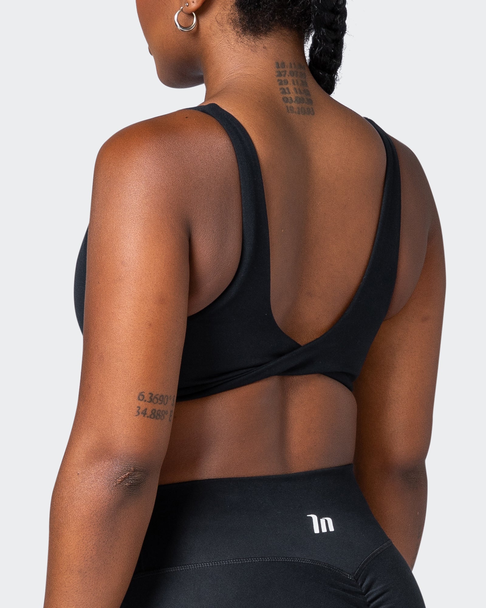 Demi Bralette - Black-Bralettes-XS-092240BLK-XS-MNAPPRL17046-5-Muscle Nation