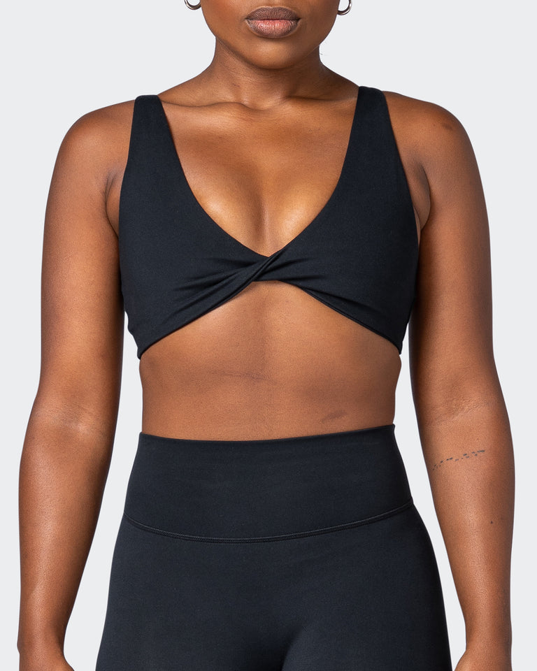 Demi Bralette - Black-Bralettes-XS-092240BLK-XS-MNAPPRL17046-2-Muscle Nation