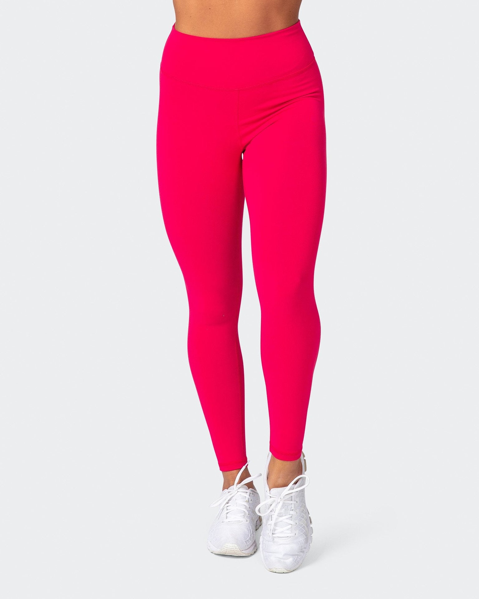 Signature Scrunch Ankle Length Leggings - Hot Pink-Leggings-XXS-MNAPPRL10256-MNAPPRL10256-7-Muscle Nation