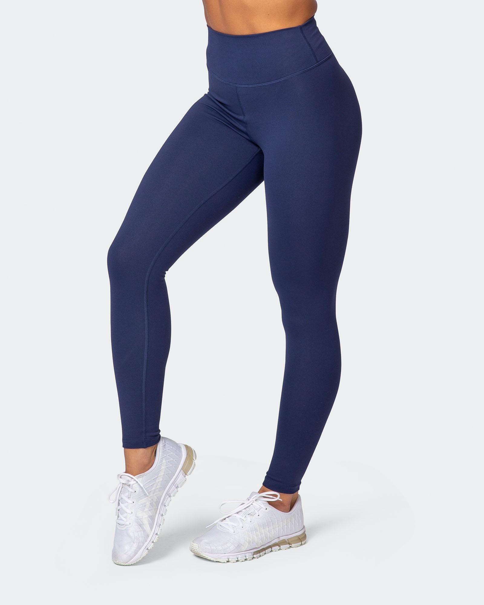 Signature Scrunch Ankle Length Leggings - Midnight-Leggings-XXS-MNAPPRL10270-MNAPPRL10270-4-Muscle Nation
