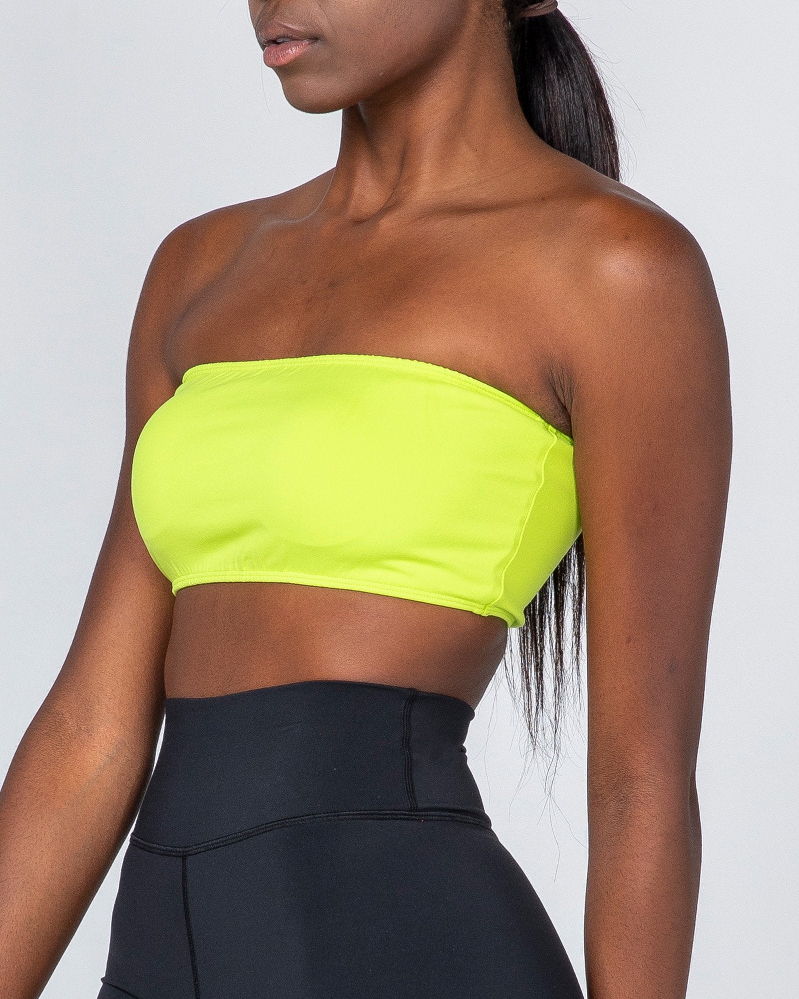 Bandeau - Acid Lime-Bralettes-XS-MNAPPRL8283-MNAPPRL8283-4-Muscle Nation