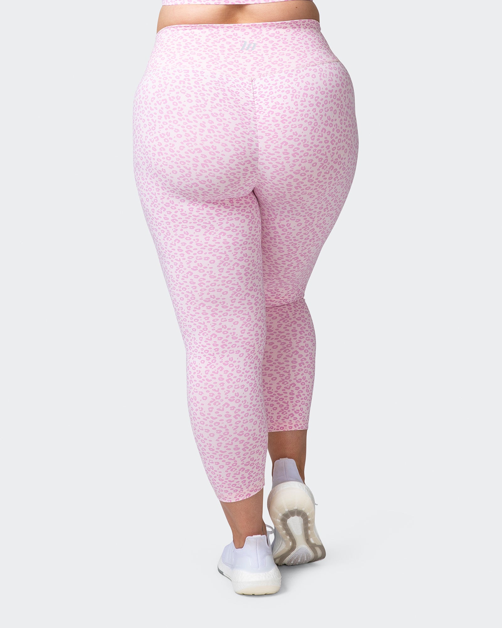 Signature Scrunch 7/8 Leggings - Rose Quartz Mini Cheetah Print-Leggings-XXS-042207RQMCH-XXS-MNAPPRL14564-6-Muscle Nation